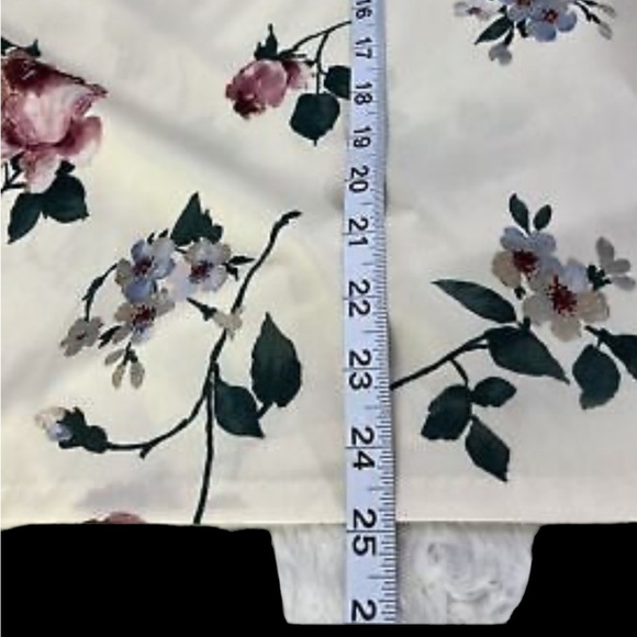 Anthony Richards Blouse Womens Size Large Floral Long Sleeves Button Front - Picture 3 of 9